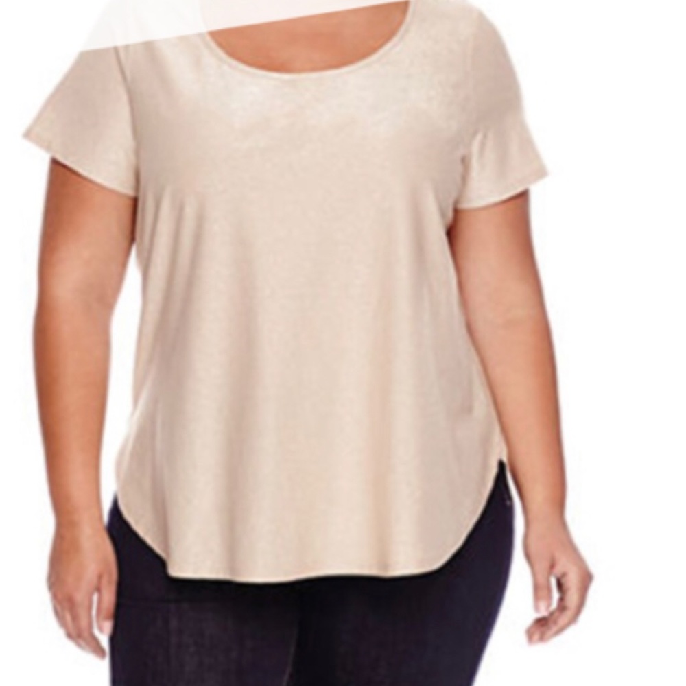 Gold tunic top